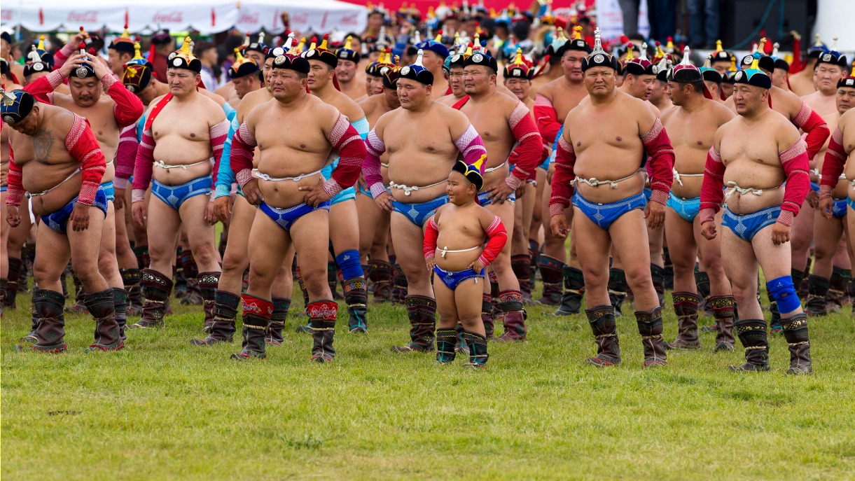 Image Grand naadam d'oulan bator