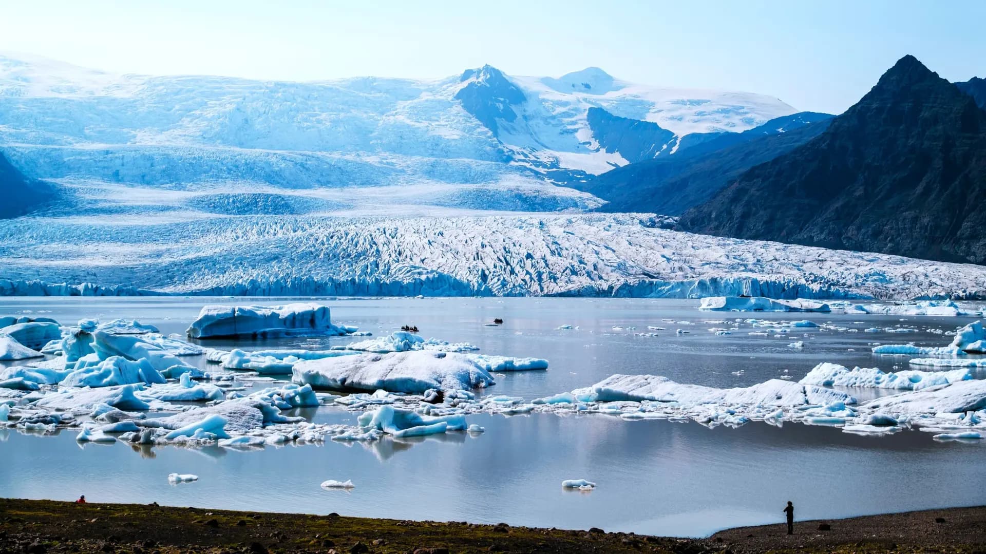 Glaciers et icebergs