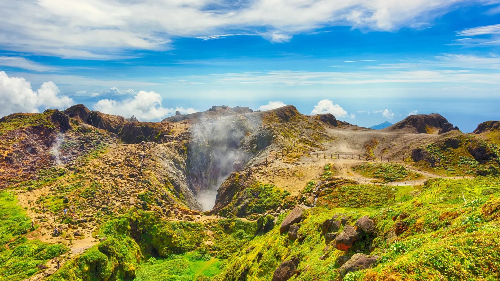 Volcan La Soufrière