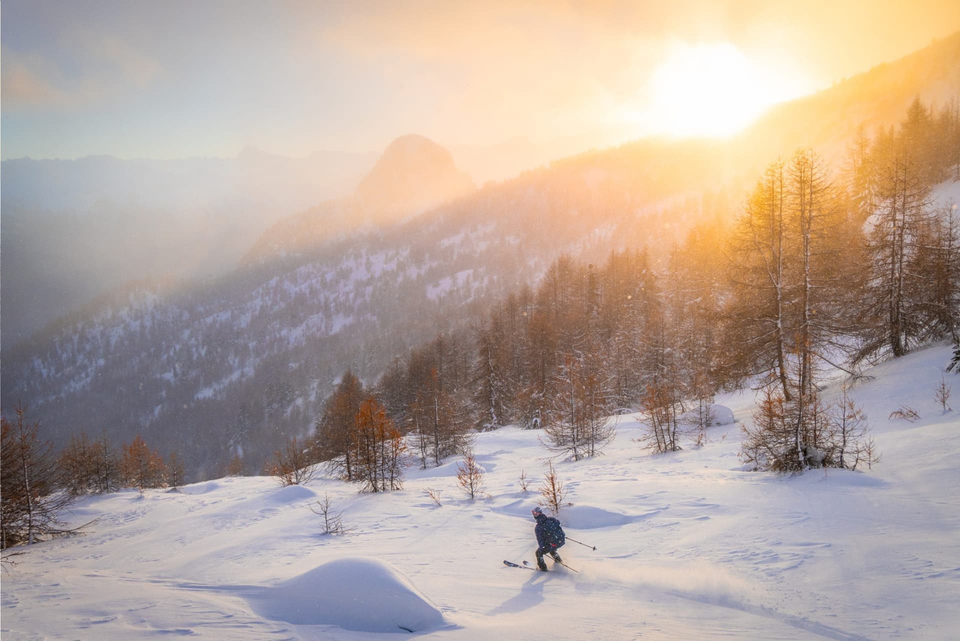 Ski de randonnée et premier 3000 m dans les Écrins