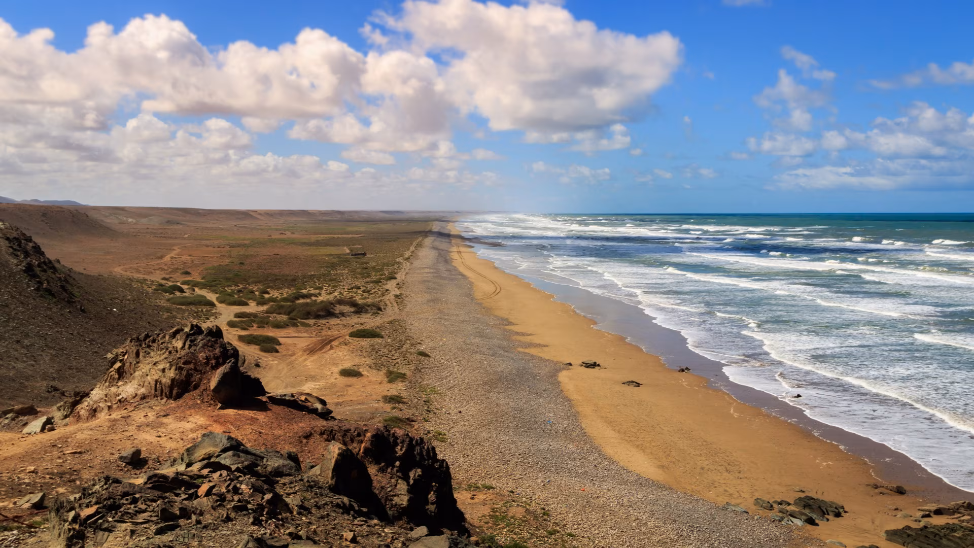 La plage blanche en version bivouac