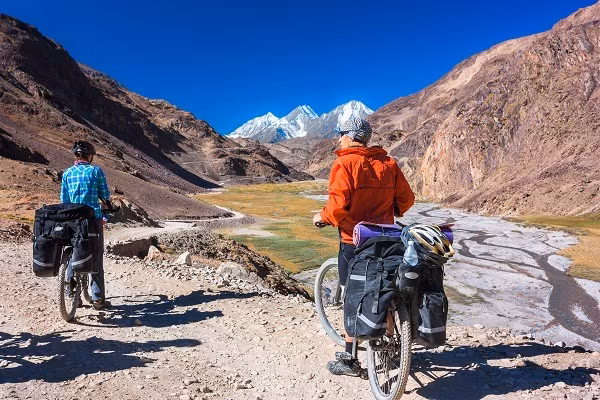 Faire du vélo à travers Sikkim