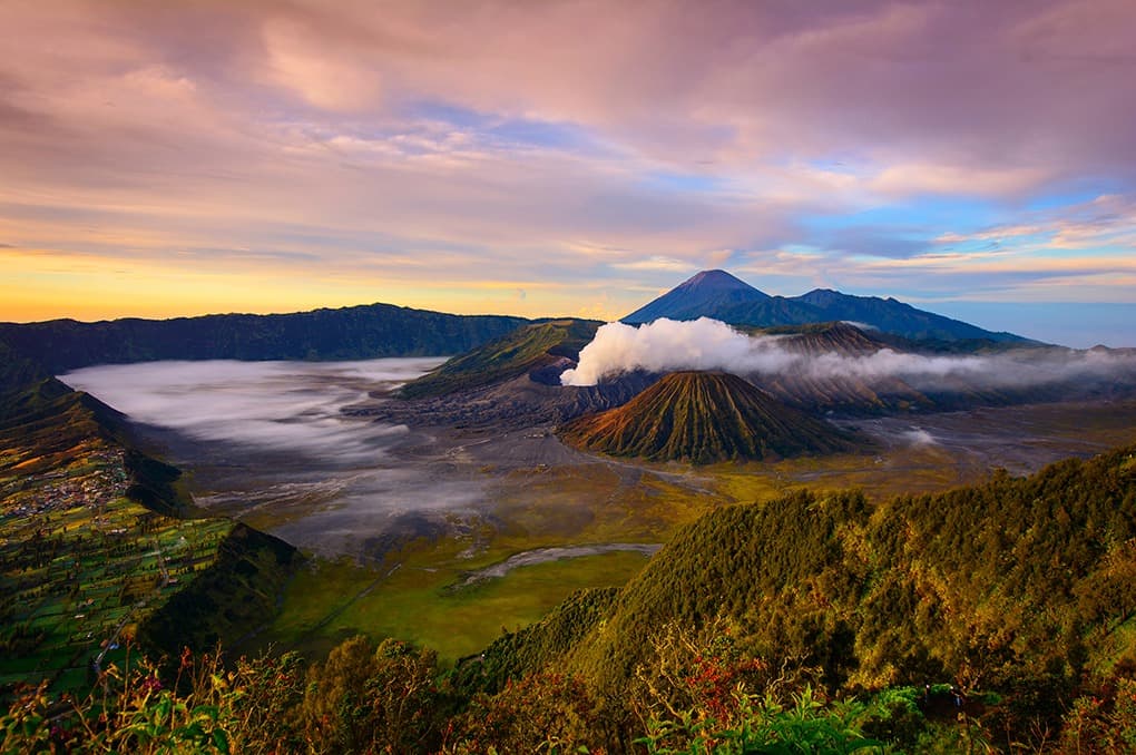 Ascensions des volcans Arjuno-Wellirang & Bromo