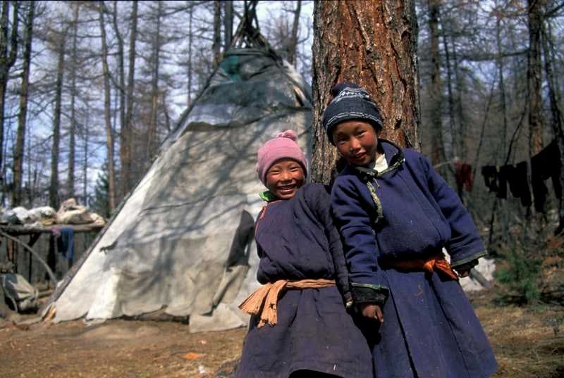 Nomades de Mongolie, de yourtes à tipis
