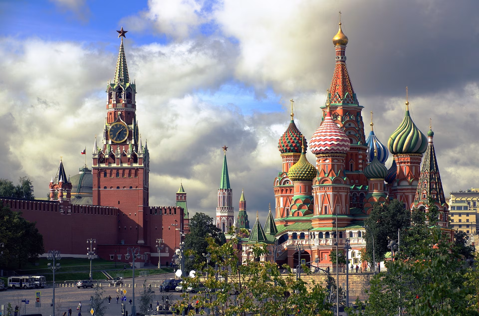 En plein coeur de Moscou