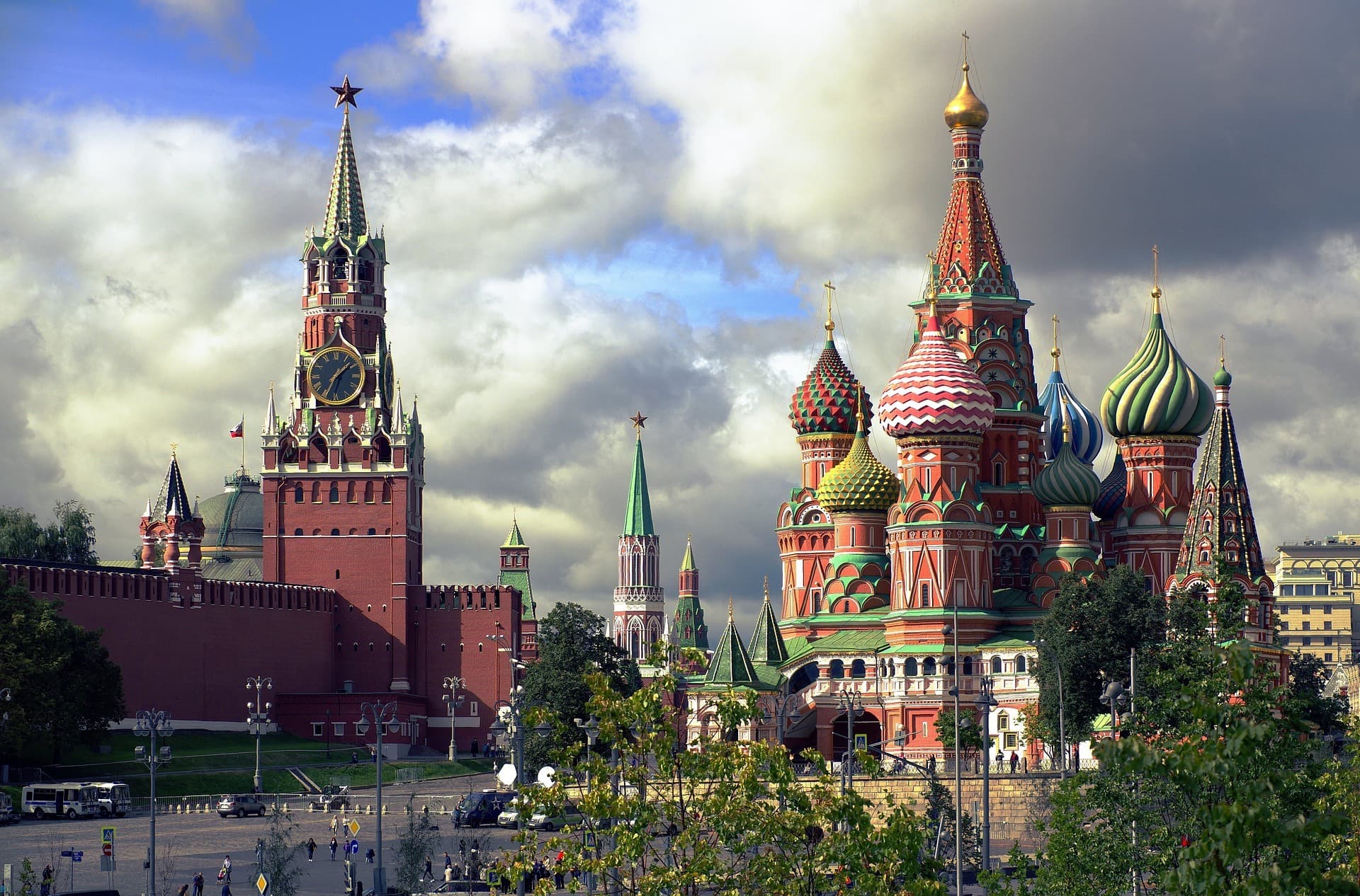 En plein coeur de Moscou
