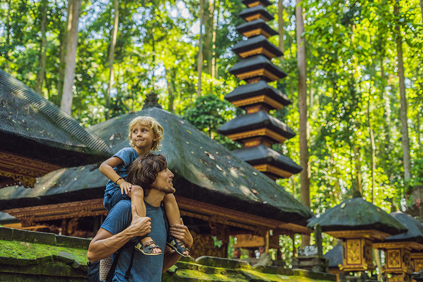 Image Bali en famille